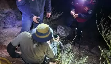 rescate en un cerro de Luj�n
