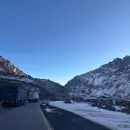 Todo despejado y con mucho fr�o para cruzar a Chile: t�nel habilitado las 24 horas