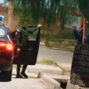 Intentaron robar carteles del MendoTran en Guaymall�n y fueron detenidos