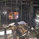 Un importante incendio destruyó por completo una conocida distribuidora de Guaymallén