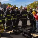 Simulacros extremos y rescates en altura: as� se entrenan los nuevos bomberos de Mendoza