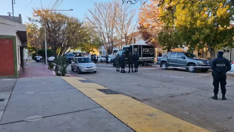 maestra muerta en Junín