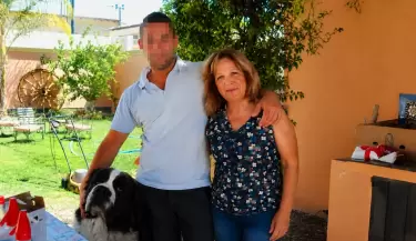 Margarita Guti�rrez y David Demald�