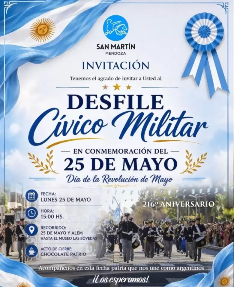 San Mart�n Desfile