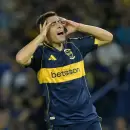 Malas noticias en Boca: Merentiel sufrió una lesión a cinco días del partido ante U. Católica
