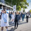 Una multitud vibr� con el desfile patrio que visti� de celeste y blanco a San Mart�n