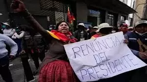 crisis en Bolivia