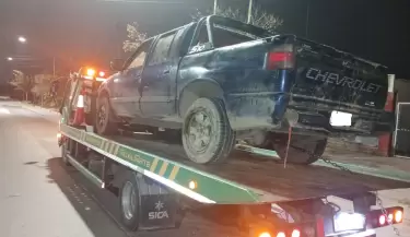 Camioneta secuestrada