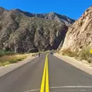 Luego de las obras de pavimentación, así luce el renovado tramo de la ruta 82 en Cacheuta