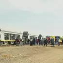 Impactante accidente en Guaymall�n: una moto choc� contra un tren de carga