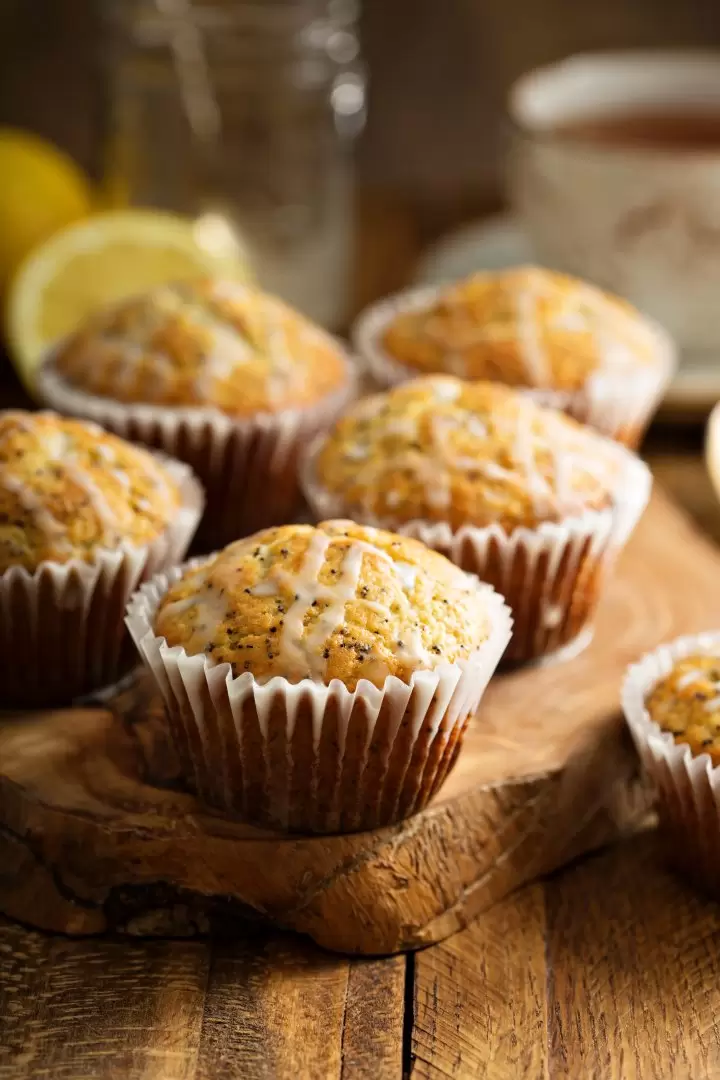 muffins de coco