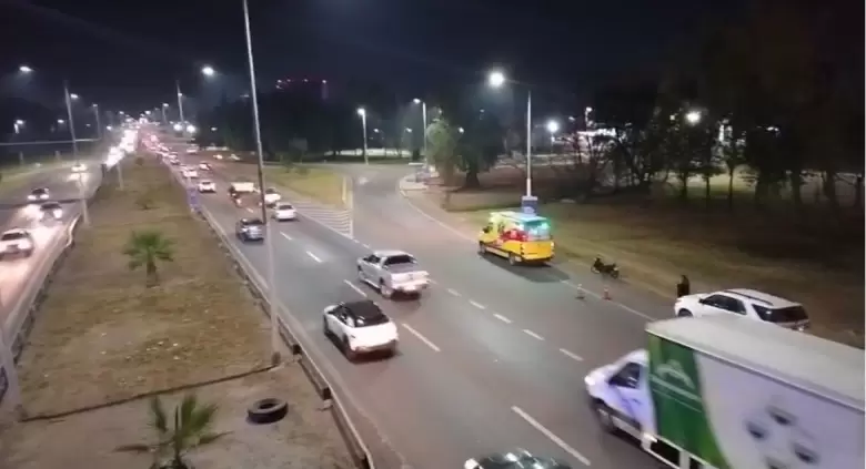 Accidente en Acceso Este