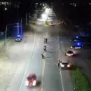 Cuatro personas quedaron aprehendidas durante un amplio operativo en San Carlos