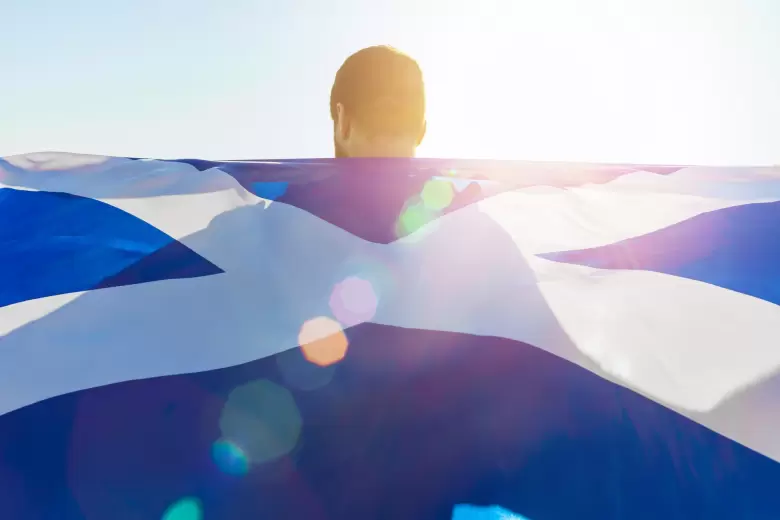 escocia bandera
