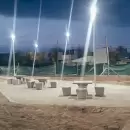 Un nuevo sistema LED ya ilumina la plaza del barrio Higuerita de Guaymallén