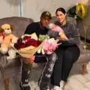 Sebasti�n Villa fue pap� y present� en sociedad a su hija Milagros: "El mejor d�a de nuestras vidas"