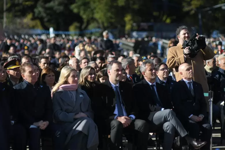 Acto por el Día de la Bandera en Rosario