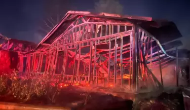 Incendio en un caf� de especialidad de Uspallata