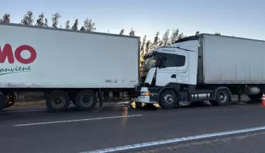 choque en la ruta 7