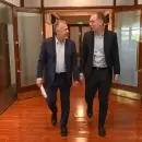 Cornejo, entre los gobernadores que llegaron a la Casa Rosada para la asunción de Santilli
