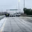 El hielo complicó el tránsito en varios puntos y hubo choques, vuelcos y cortes