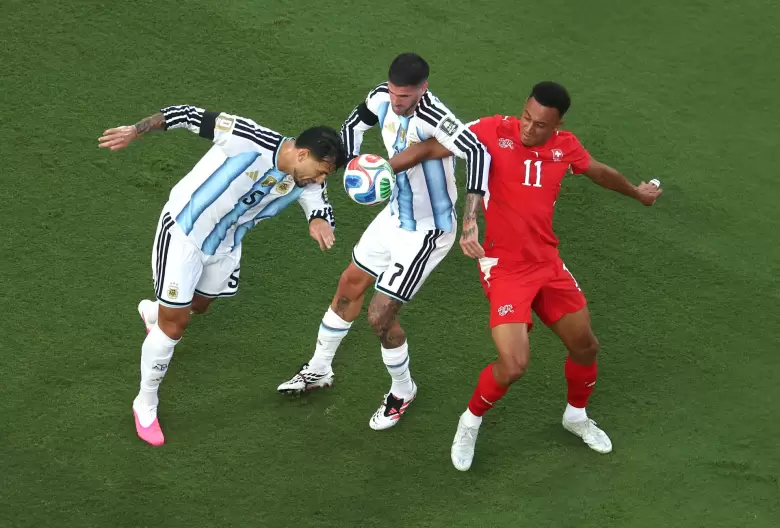 selección argentina - suiza
