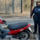 Recuperaron una moto robada y detuvieron a un sospechoso tras una persecución en Capital