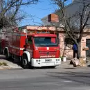 Un voraz incendio destruy� gran parte de una vivienda en San Rafael