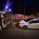 Una motociclista sufrió graves heridas tras chocar con un auto en Godoy Cruz