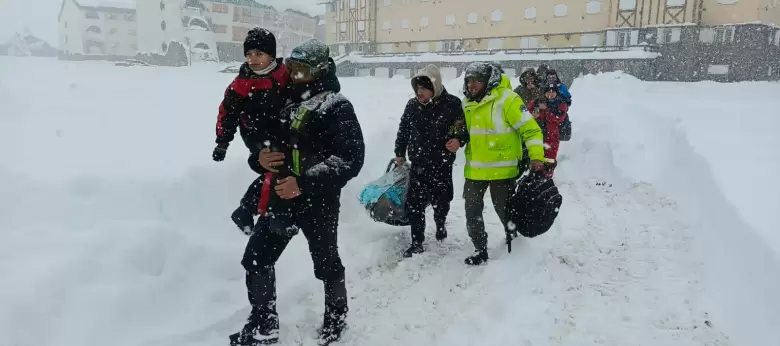 evacuaci�n penitentes