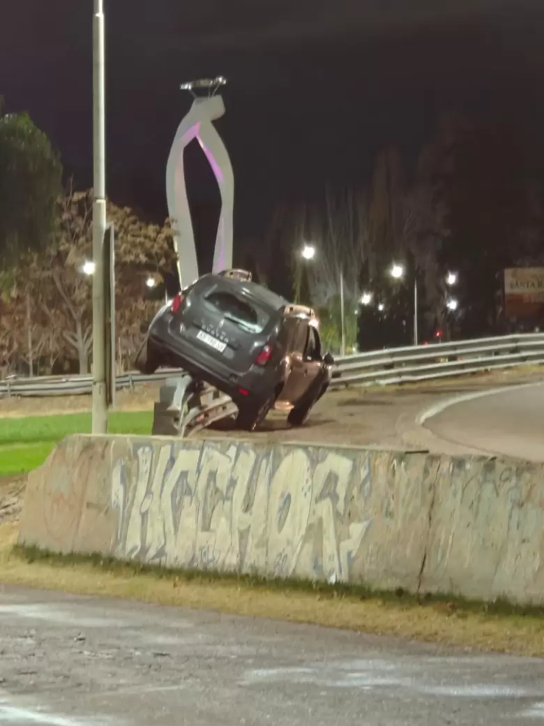 Accidente en predio de la virgen