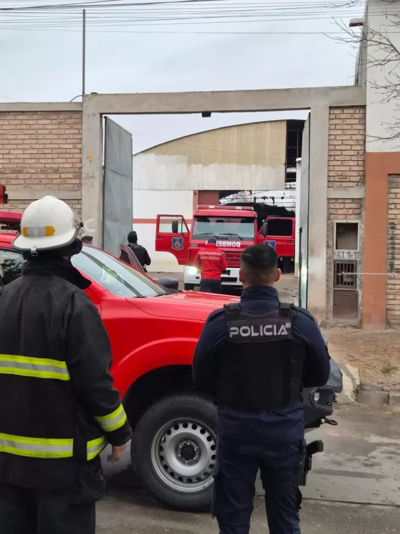 incendio las heras