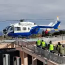 Operativo a�reo: trasladaron en helic�ptero a una ni�a de 10 a�os desde San Rafael al Notti