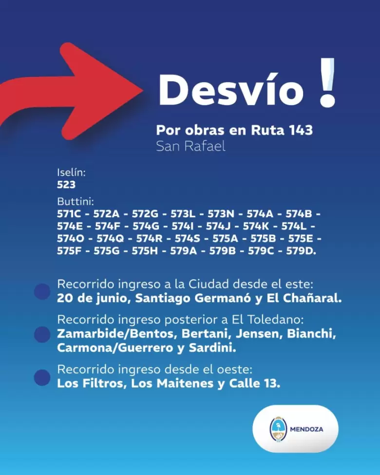 desvío