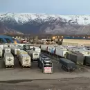 (Video) Seguir� cerrado el cruce a Chile y hay m�s de 1.500 camiones que esperan su reapertura