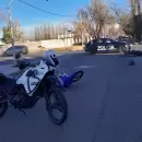 Dos motociclistas quedaron heridos por un violento accidente en una esquina de San Rafael