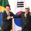 Lula da Silva y el presidente de Corea del Sur acordaron impulsar un acuerdo comercial con el Mercosur